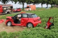 Drei Verletzte bei Verkehrsunfall